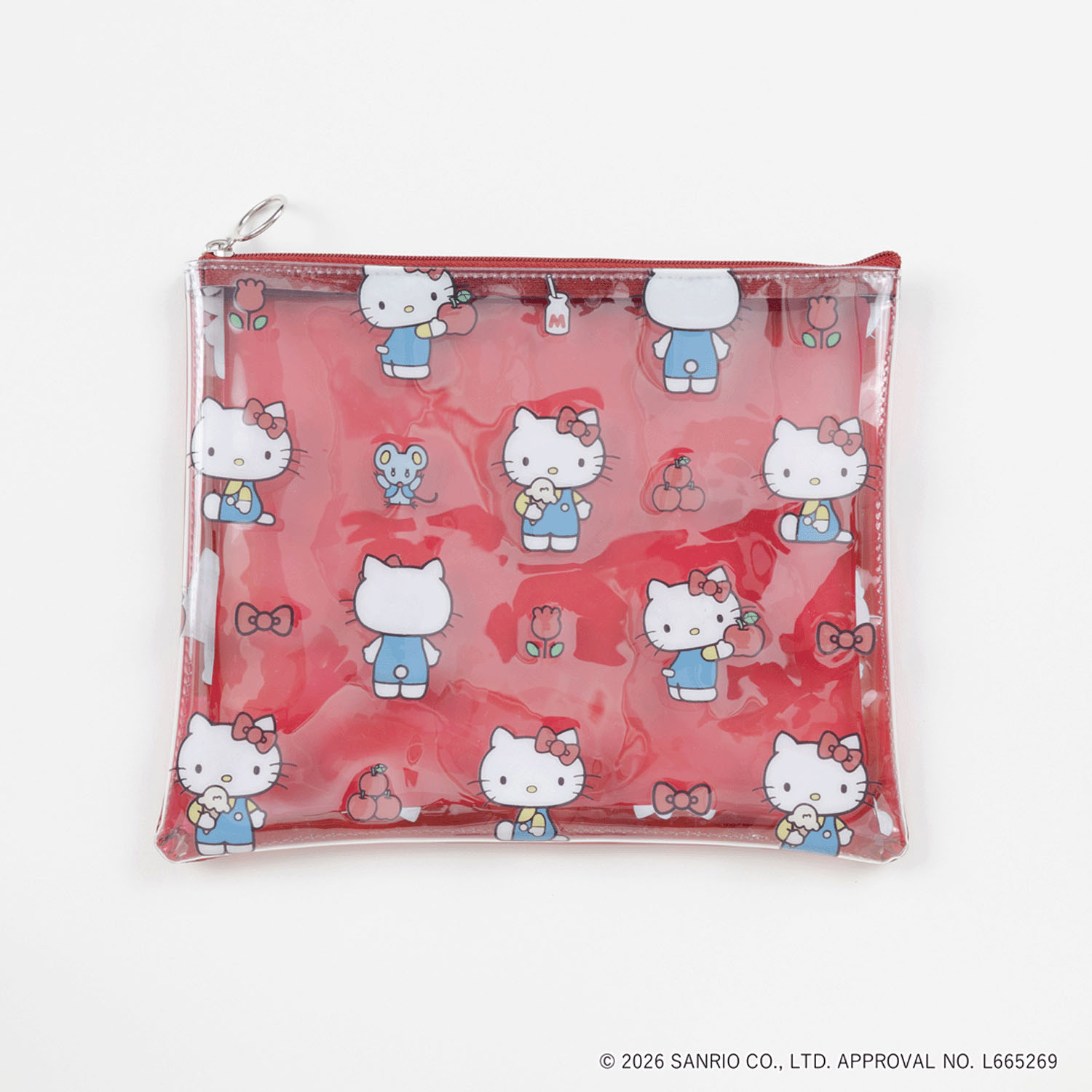 SANRIO CHARACTERS BASIC PVCポーチ ハローキティ