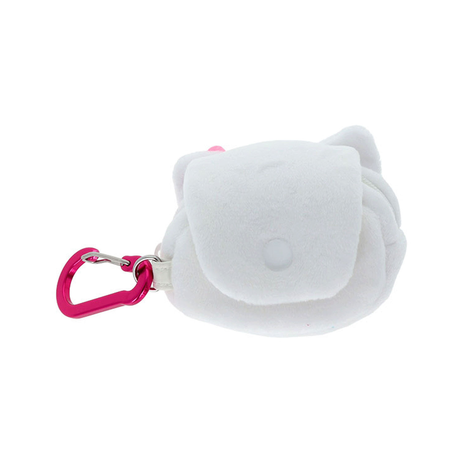 カラビナ付ふわミニポーチ New Life Collection  ハローキティ フラワー - 画像2