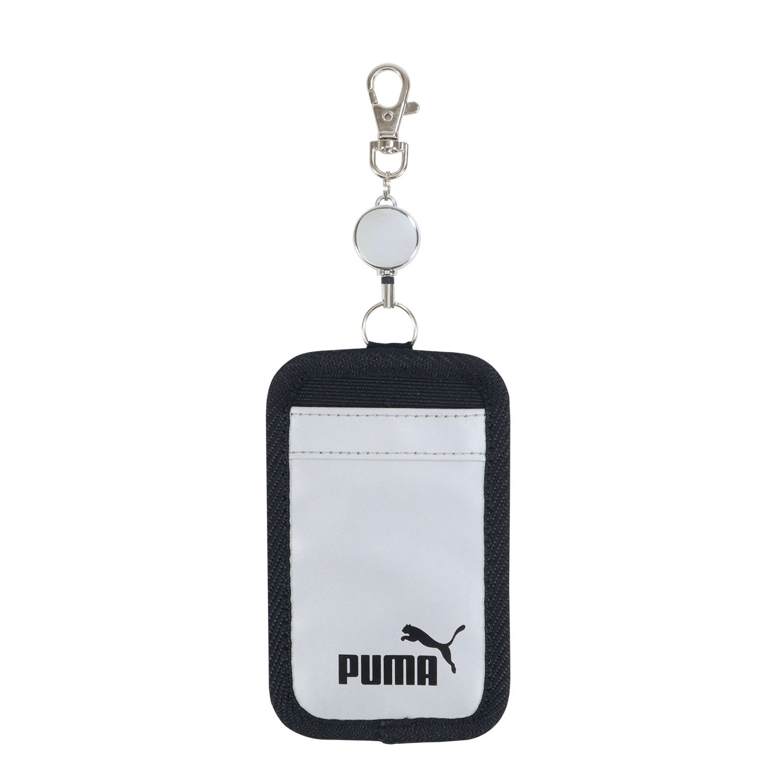 プーマ リール付きパスケース