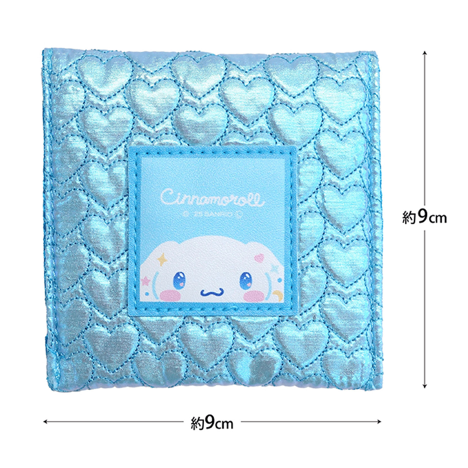 シナモロール ハートキルティングヘアコーム＆ポーチセット - 画像8