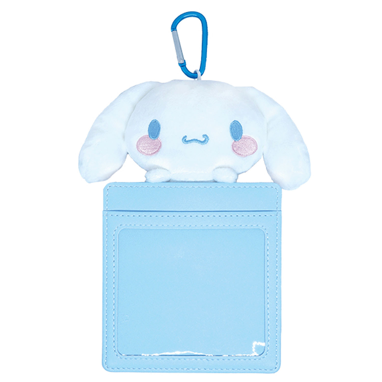 シナモロール  ぬいぐるみパスケース スクエア