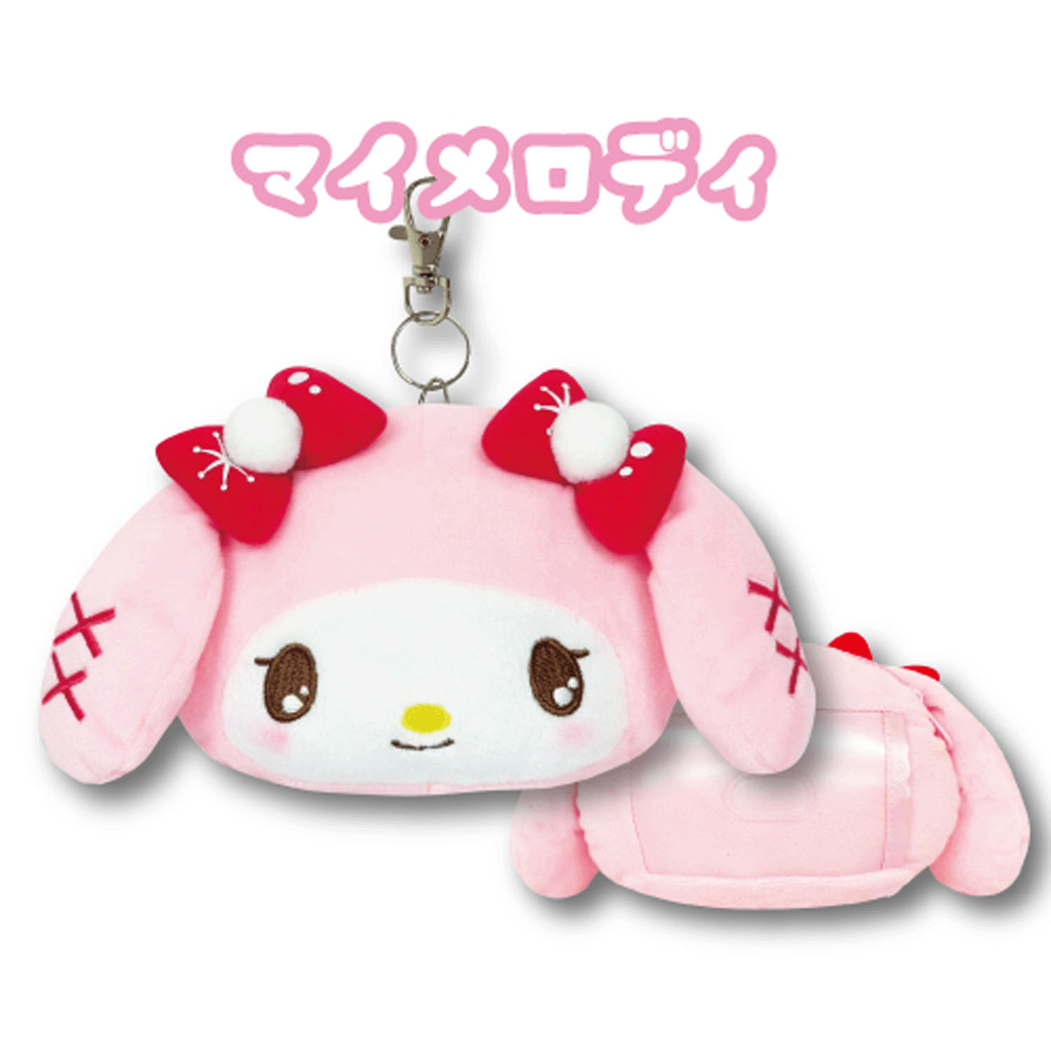 マイメロディフェイスリールパスケース ウィンター