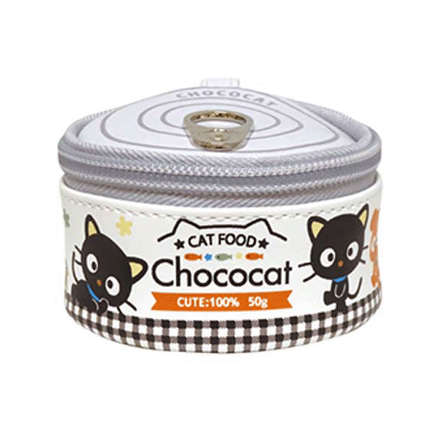 ねこ缶風ポーチ チョコキャット