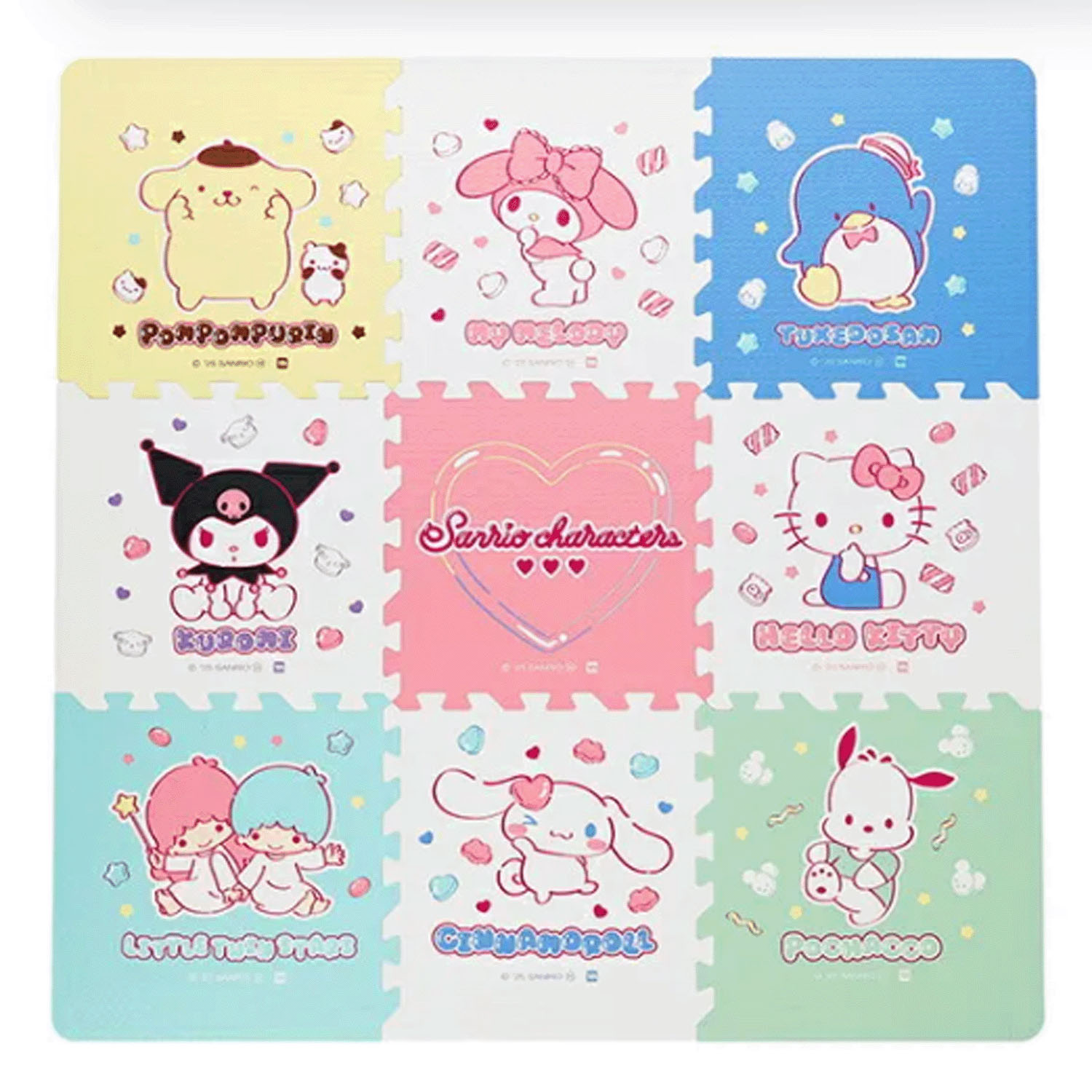 サンリオキャラクターズ パズルマット ソフトフレンズ