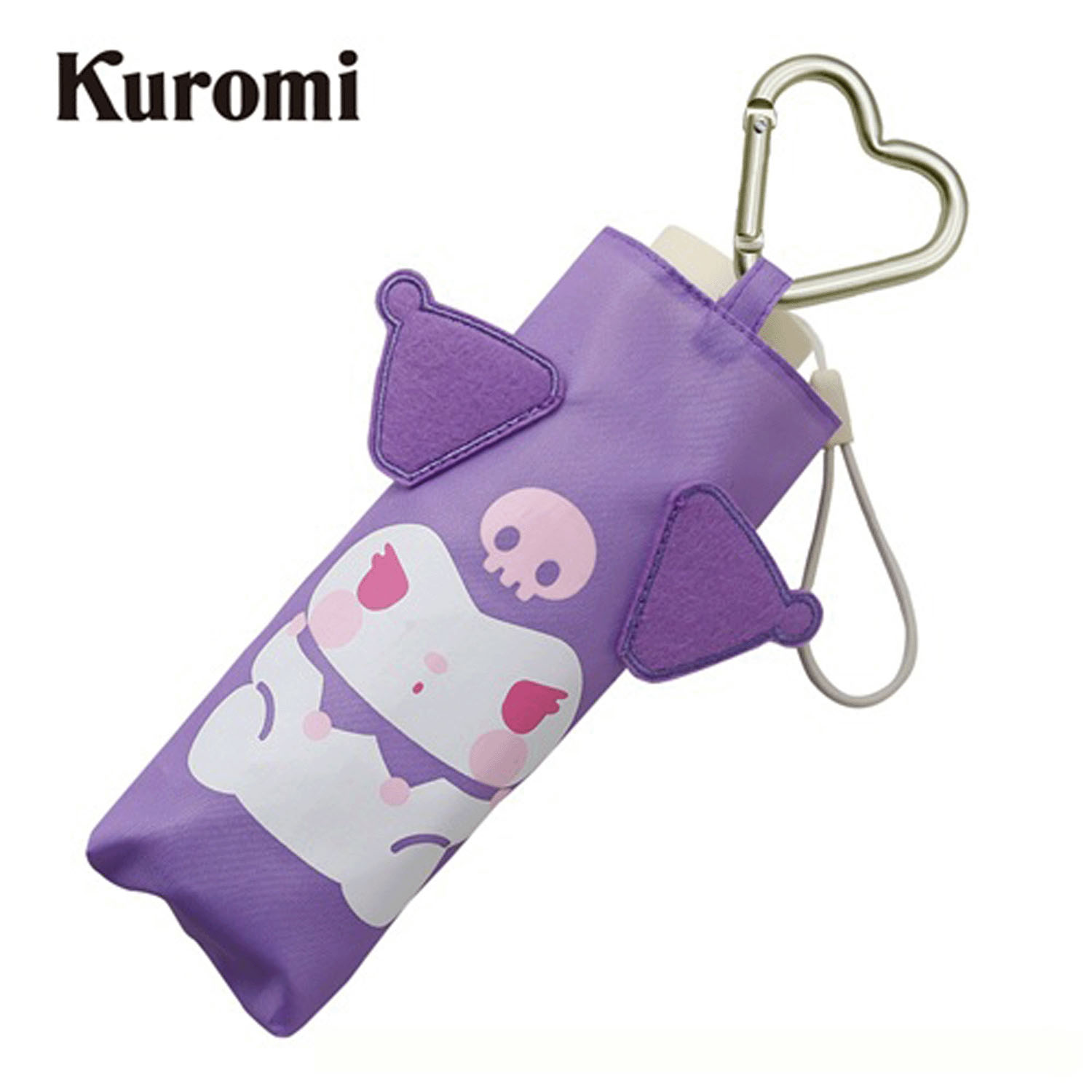 サンリオ クロミ 晴雨兼用折りたたみ日傘 - 画像2