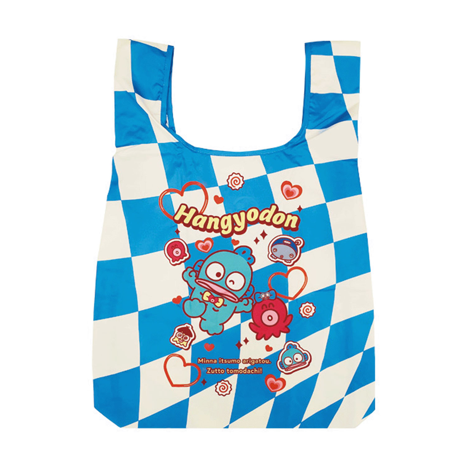 ハンギョドン 40周年  エコバッグ ブルー