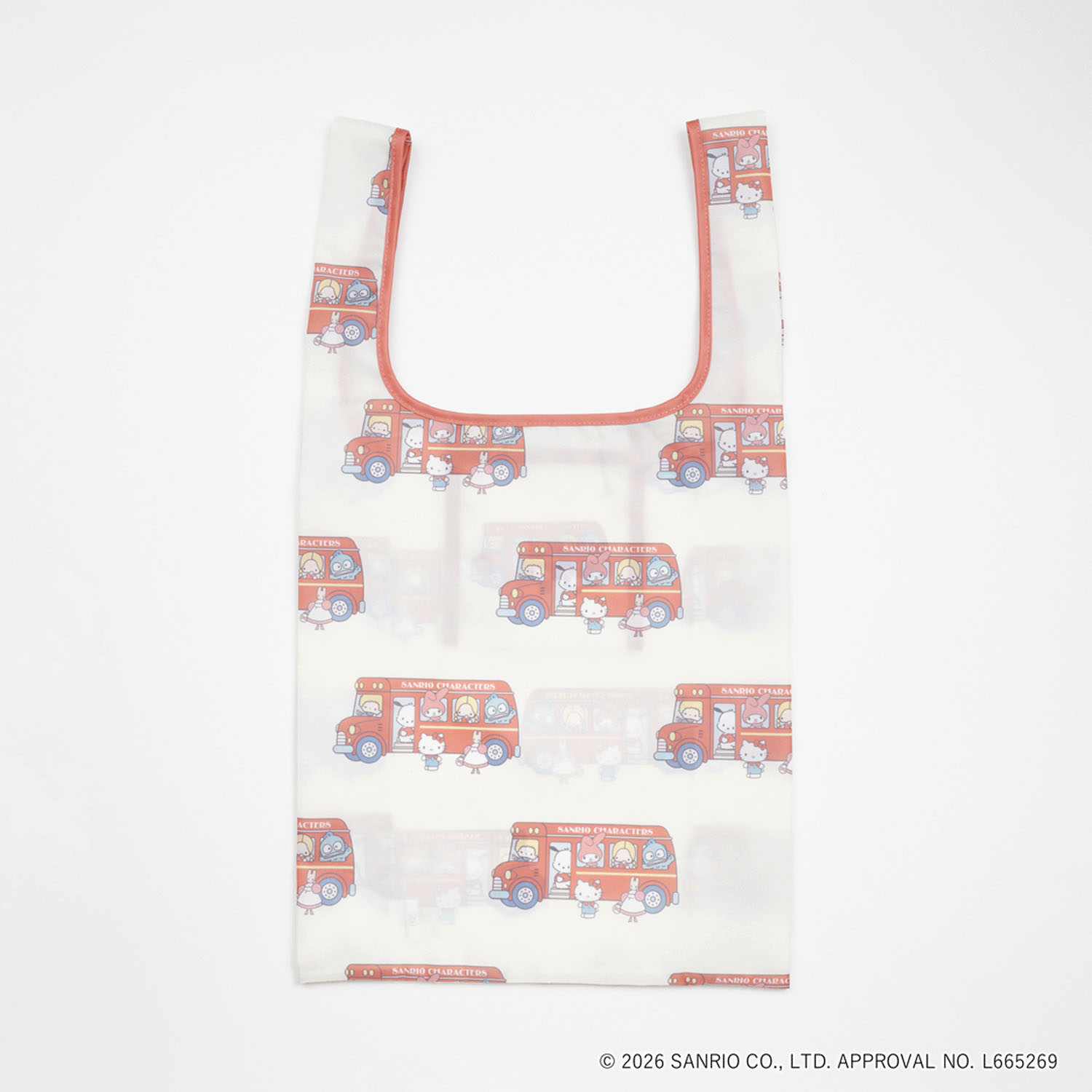 SANRIO CHARACTERS BASIC ショッピングバッグS バス