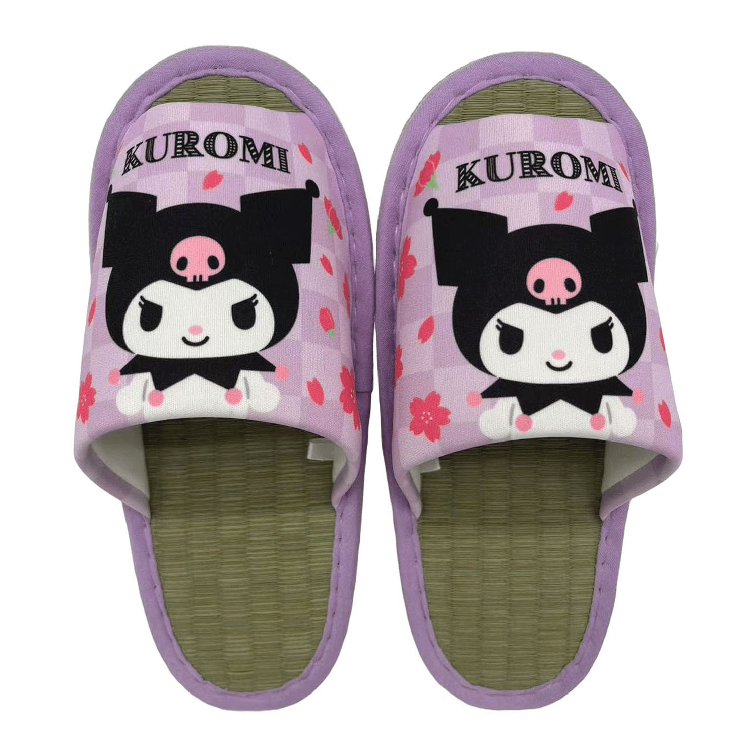 サンリオキャラクターズ たたみ外縫い クロミ パープル