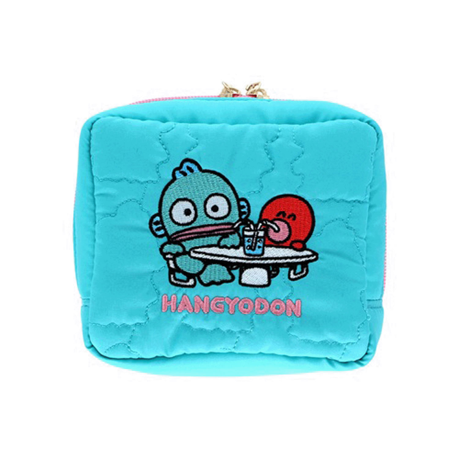 サンリオ ハンギョドン キルティングポーチ グリーン