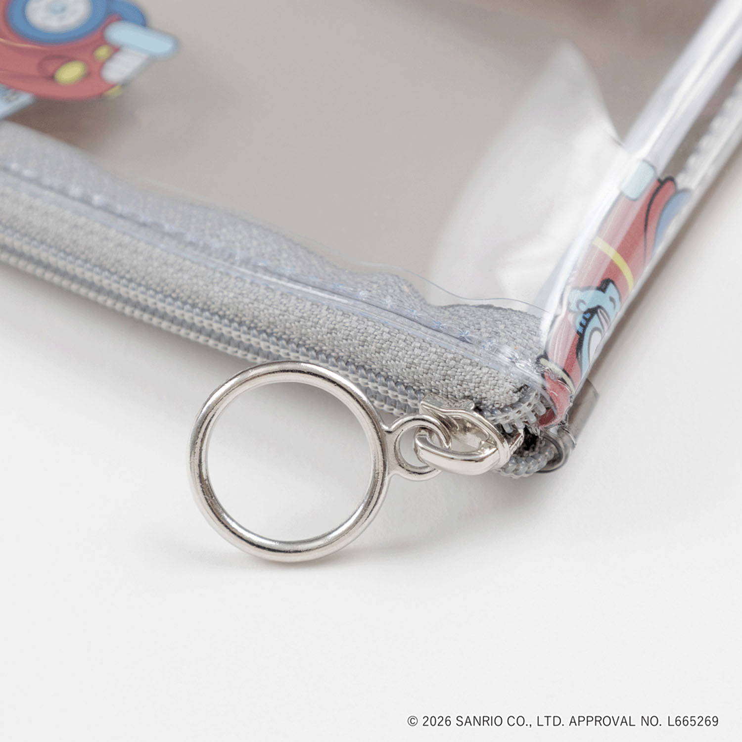 SANRIO CHARACTERS BASIC PVCポーチ バス - 画像4