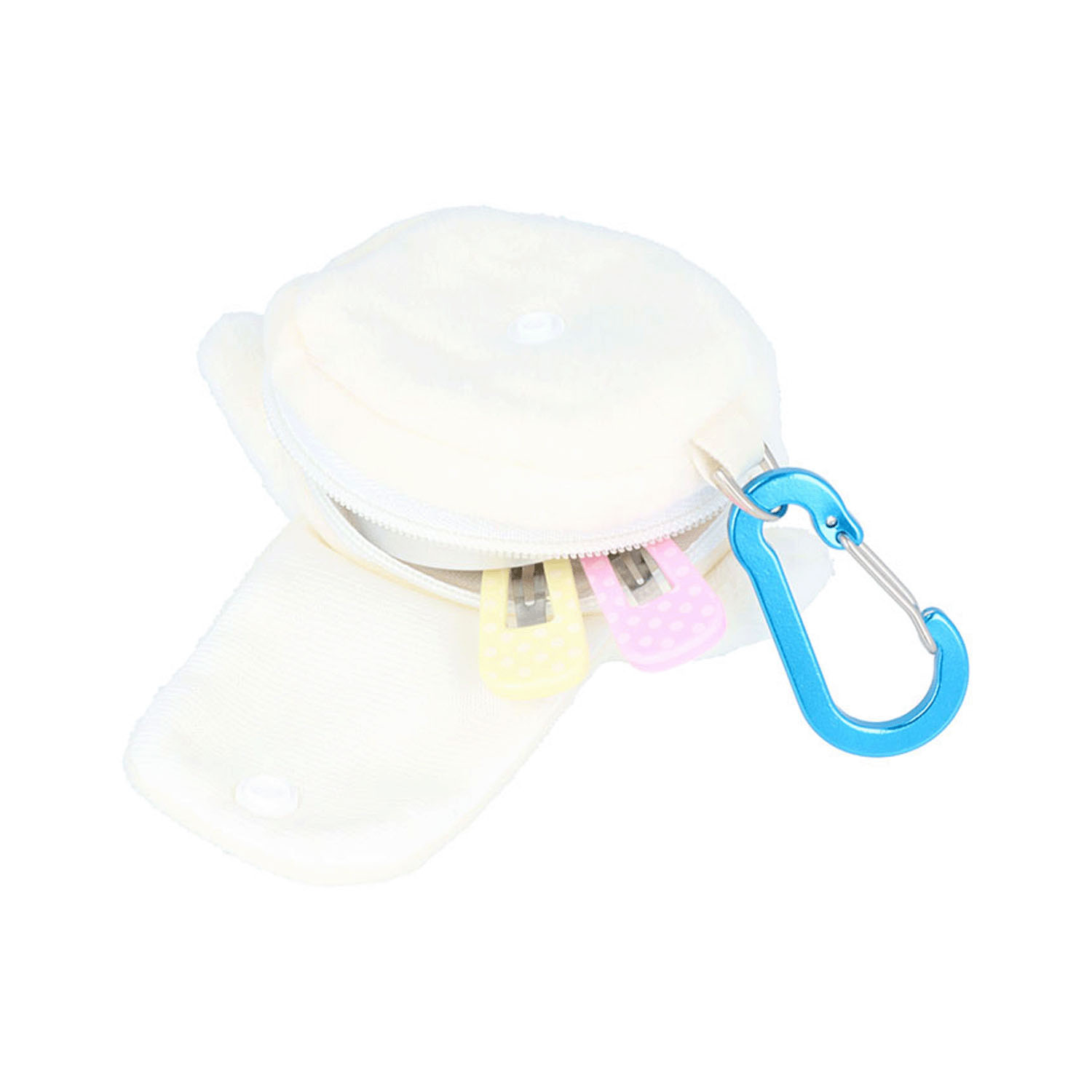 シナモロール カラビナ付ふわミニポーチ New Life Collection - 画像3