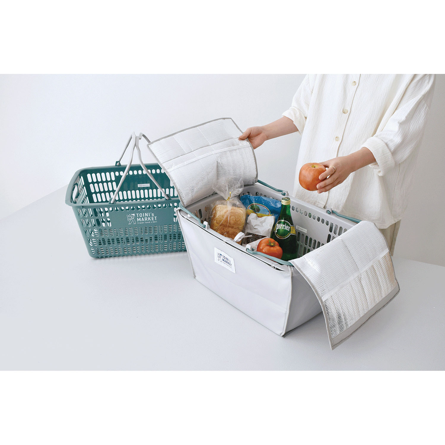 【製造終了】TOINI’s MARKET バスケットカバー - 画像12