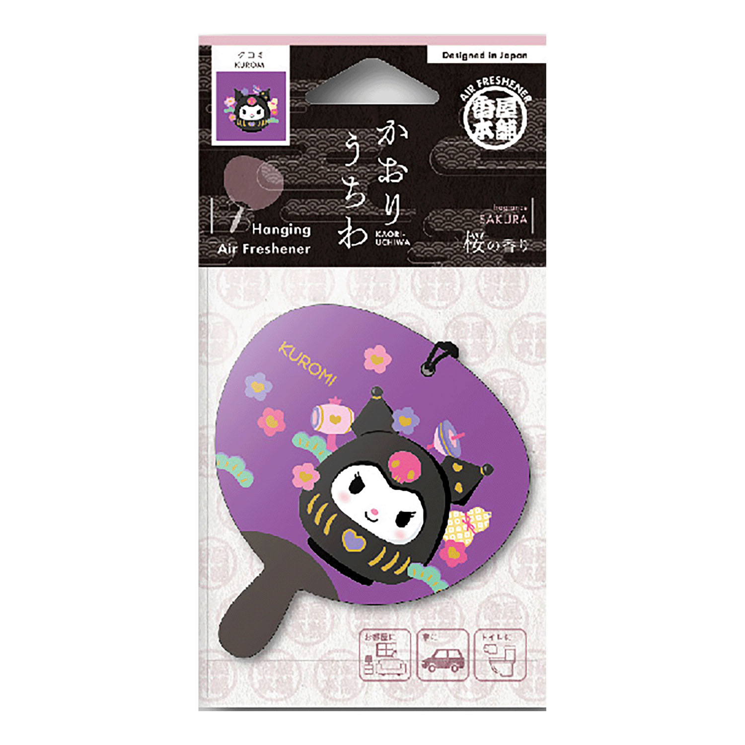 かおりうちわ サンリオコラボ 桜の香り - 画像4