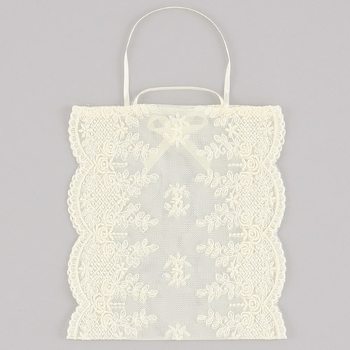 レースサシェバッグ ベージュ - 画像2