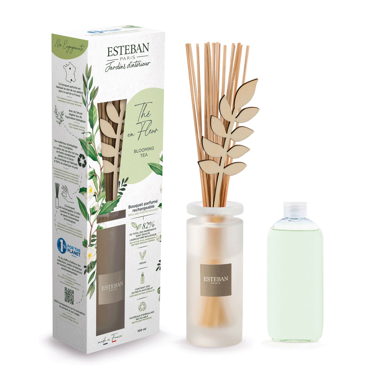 【25．6価格変更】インテリアガーデン ナチュール ラタンブーケディフューザー - 画像2