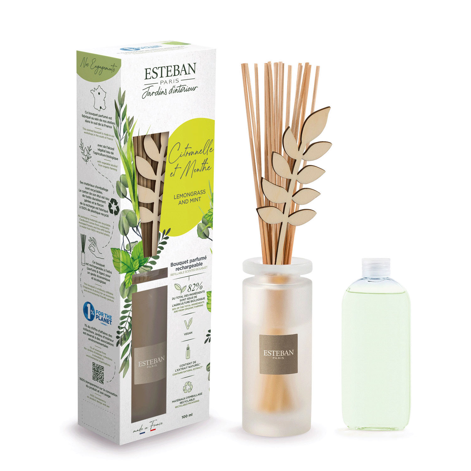 【25．6価格変更】インテリアガーデン ナチュール ラタンブーケディフューザー - 画像6