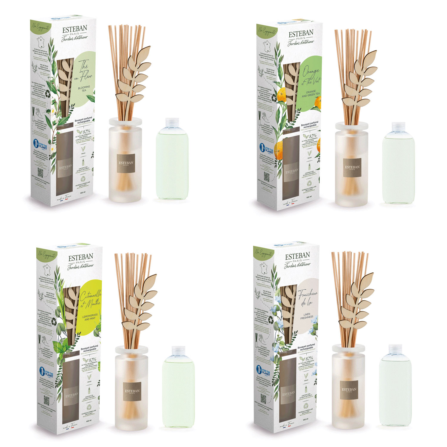 【25．6価格変更】インテリアガーデン ナチュール ラタンブーケディフューザー