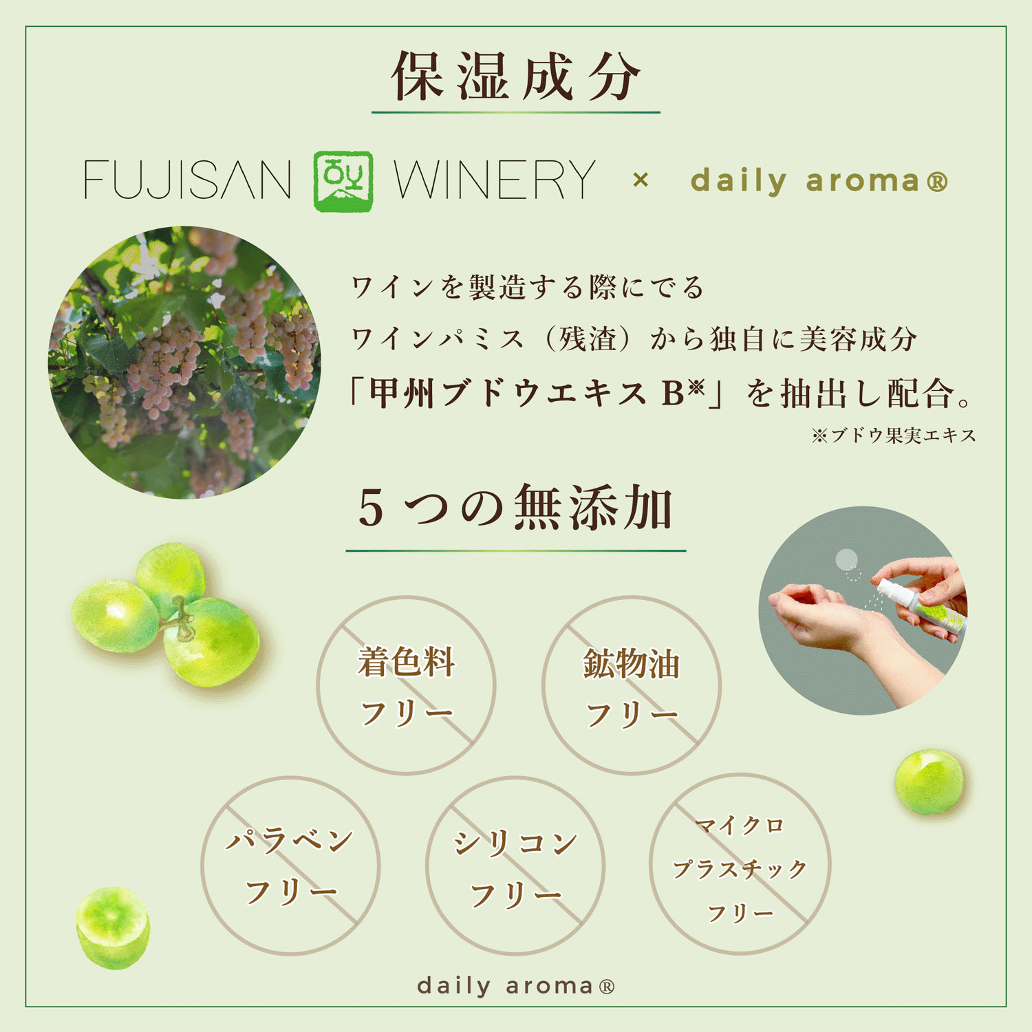 富士山ぶどう ボディコロン - 画像3