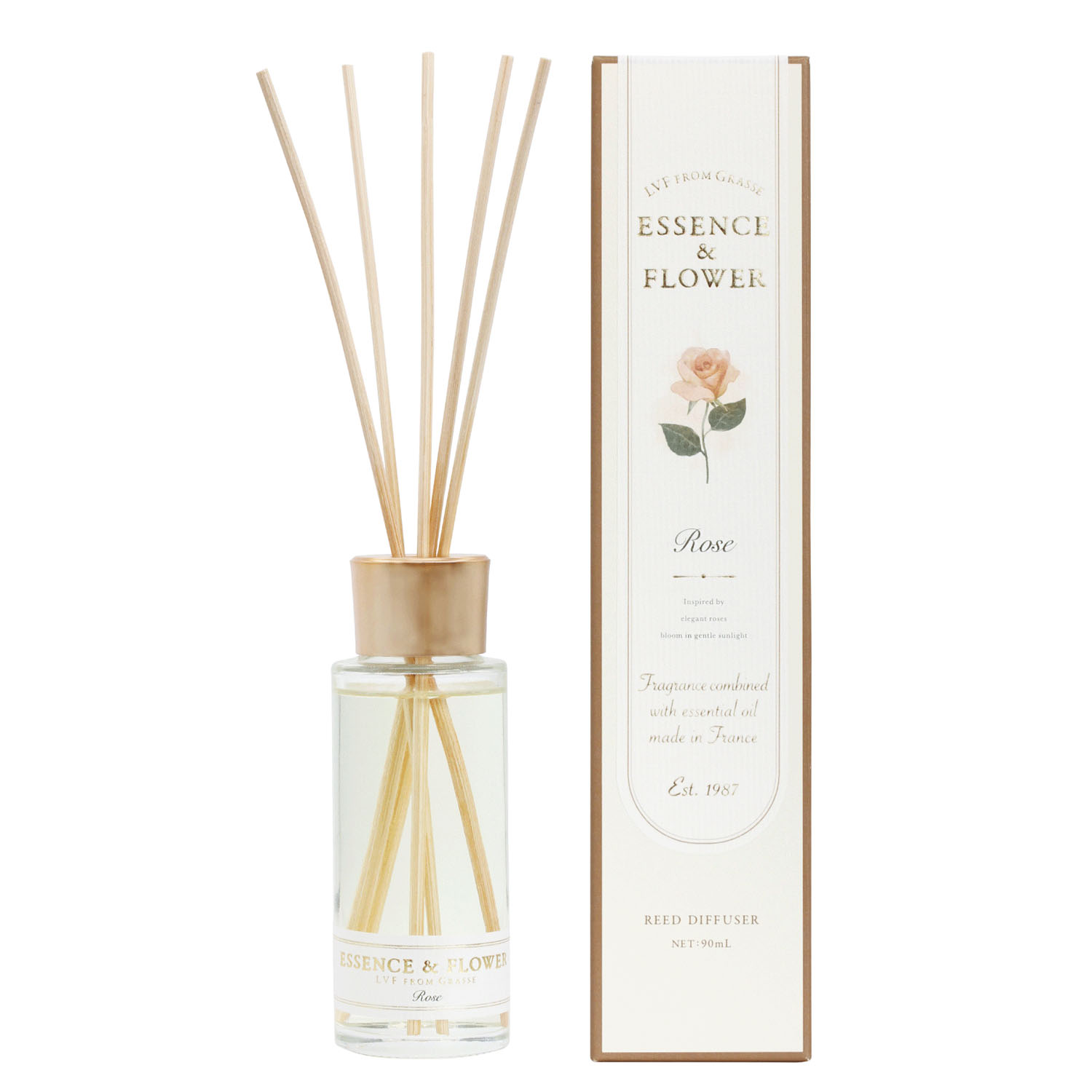 LVFリードディフューザー 90 ローズ