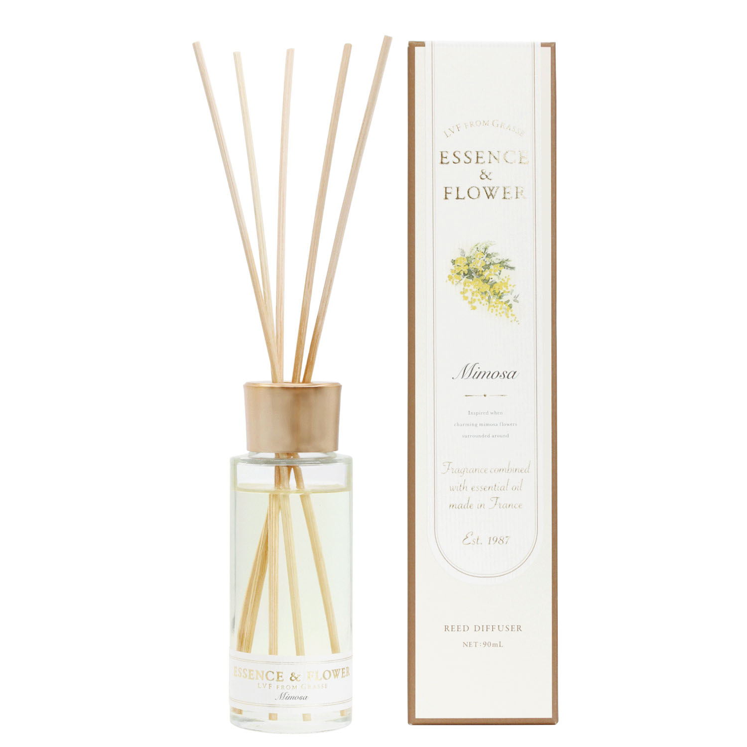 LVFリードディフューザー90 ミモザ