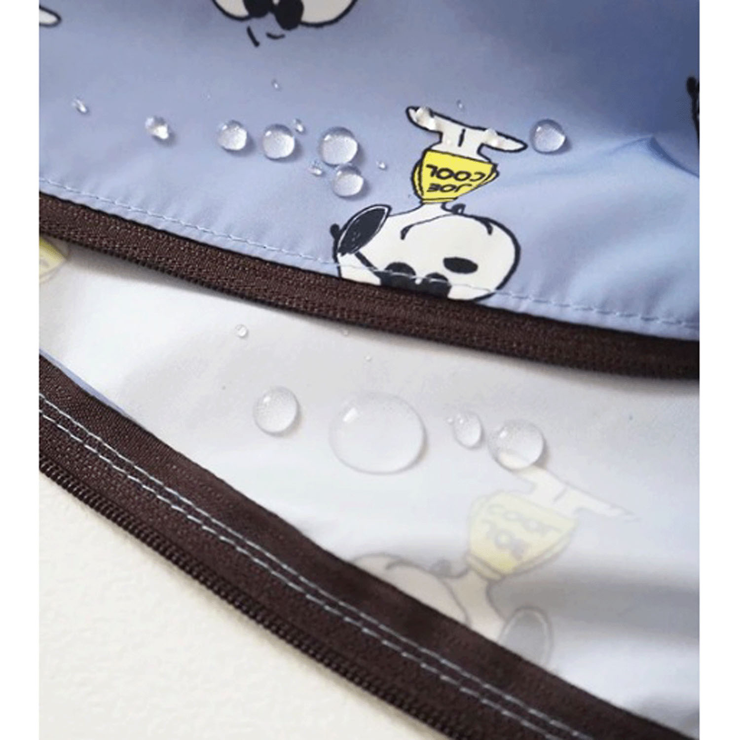 スヌーピー 撥水マルチポーチ M （PEANUTS） LAVENDER - 画像3