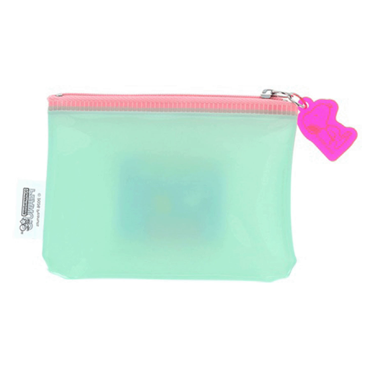 ピーナッツ スヌーピー＆シブリングス ミニポーチ グリーン - 画像2