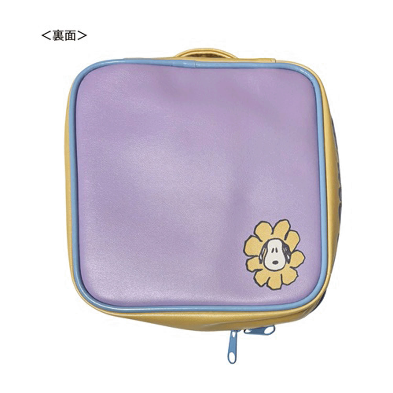 ピーナッツ スヌーピー スクエアポーチ 花 - 画像2