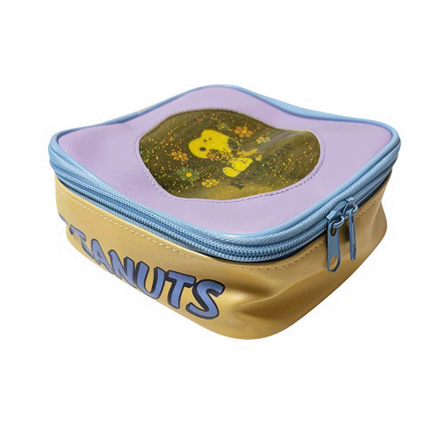 ピーナッツ スヌーピー スクエアポーチ 花 - 画像4