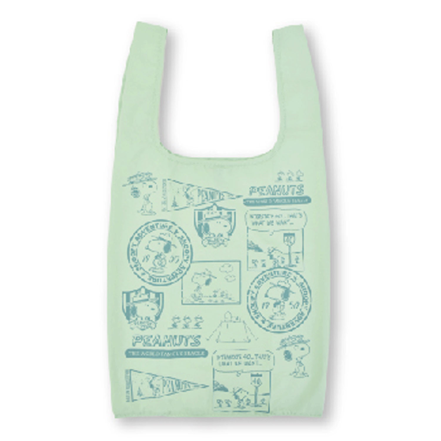 SNOOPY RE－PET マルシェバッグ GR スヌーピー