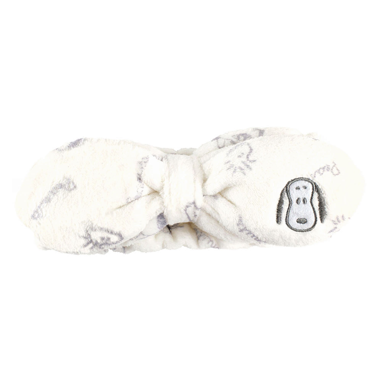 SNOOPY リボンヘアバンド オフホワイト