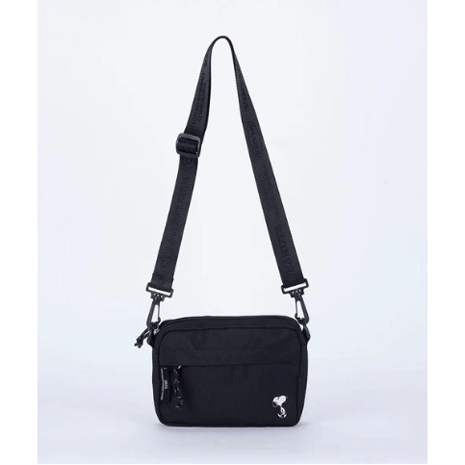 スヌーピー（PEANUTS）SOLEIL ミニショルダー BLACK