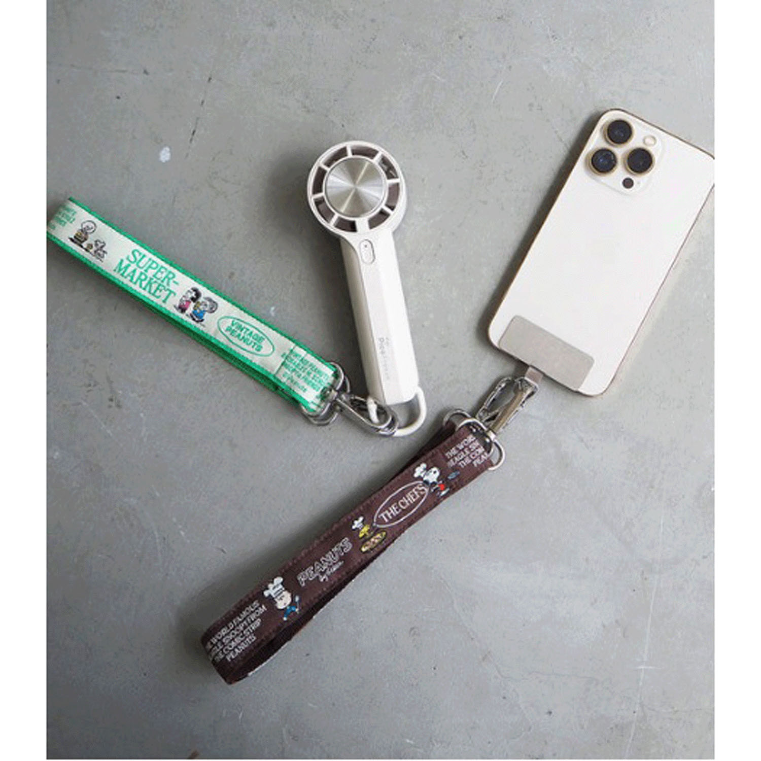 スヌーピー ストラップ付きショッパーバッグ SILVER - 画像4