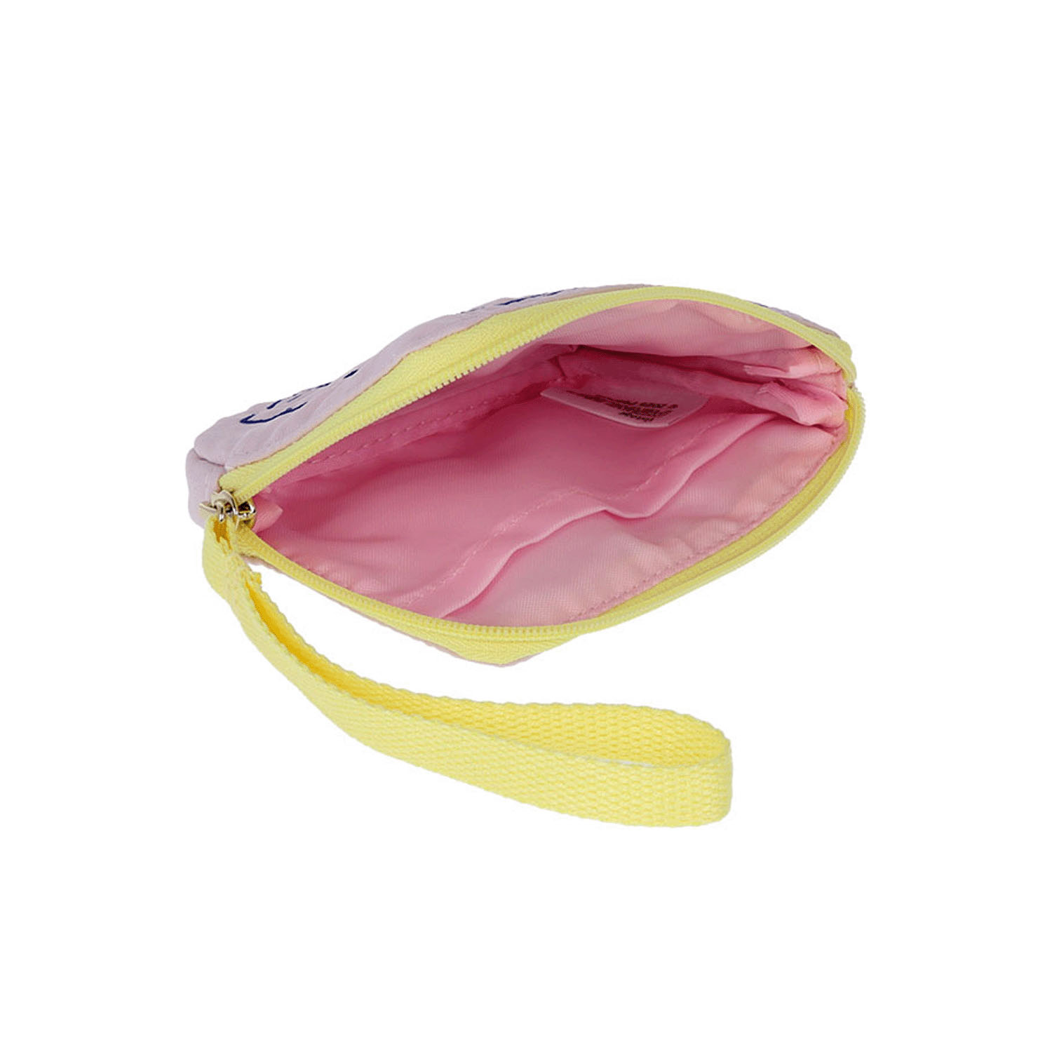 刺繍フラットポーチ PEANUTS Favorite Story ピンク - 画像3