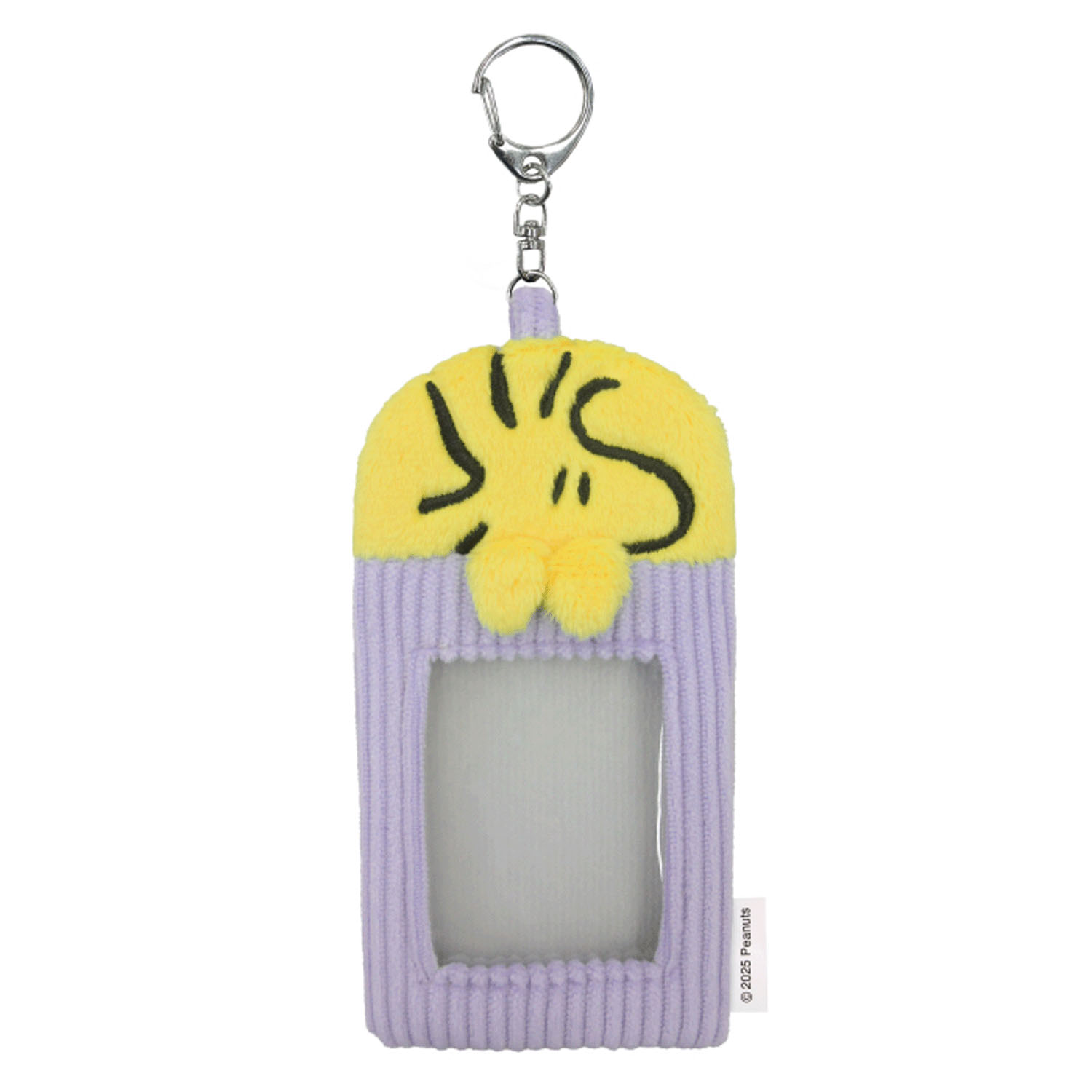 スヌーピー ボアパスケースVer．2 ウッドストック パープル