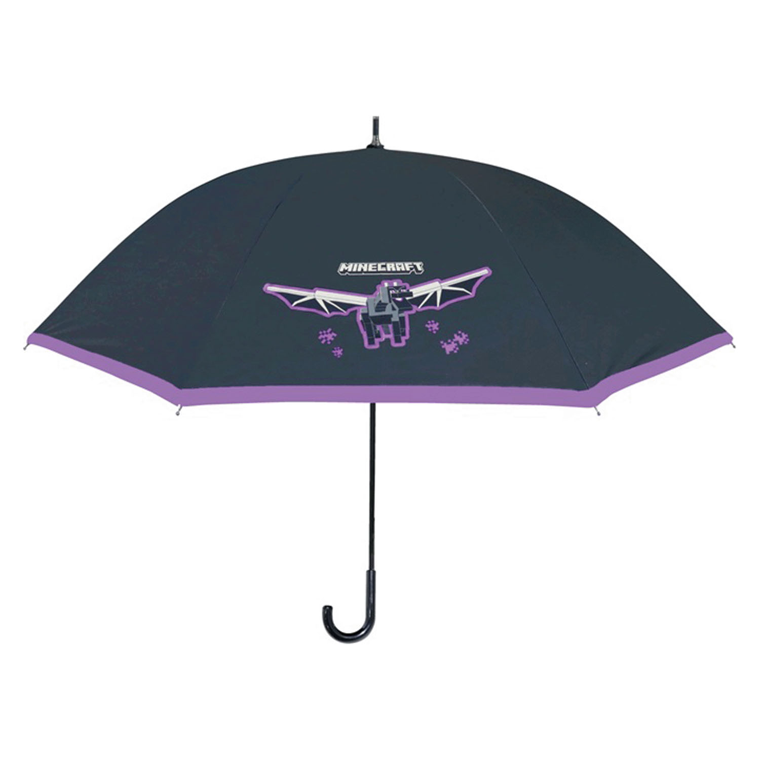 マインクラフト 晴雨兼用長傘 パープル