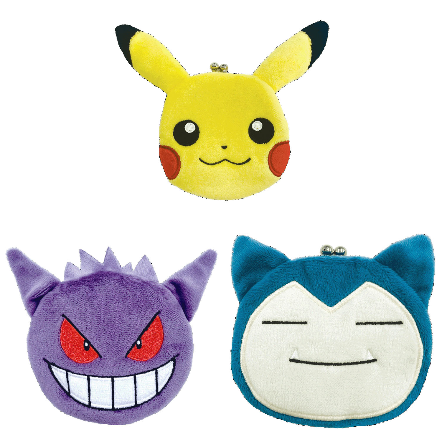 ポケットモンスター ぬいぐるみがま口