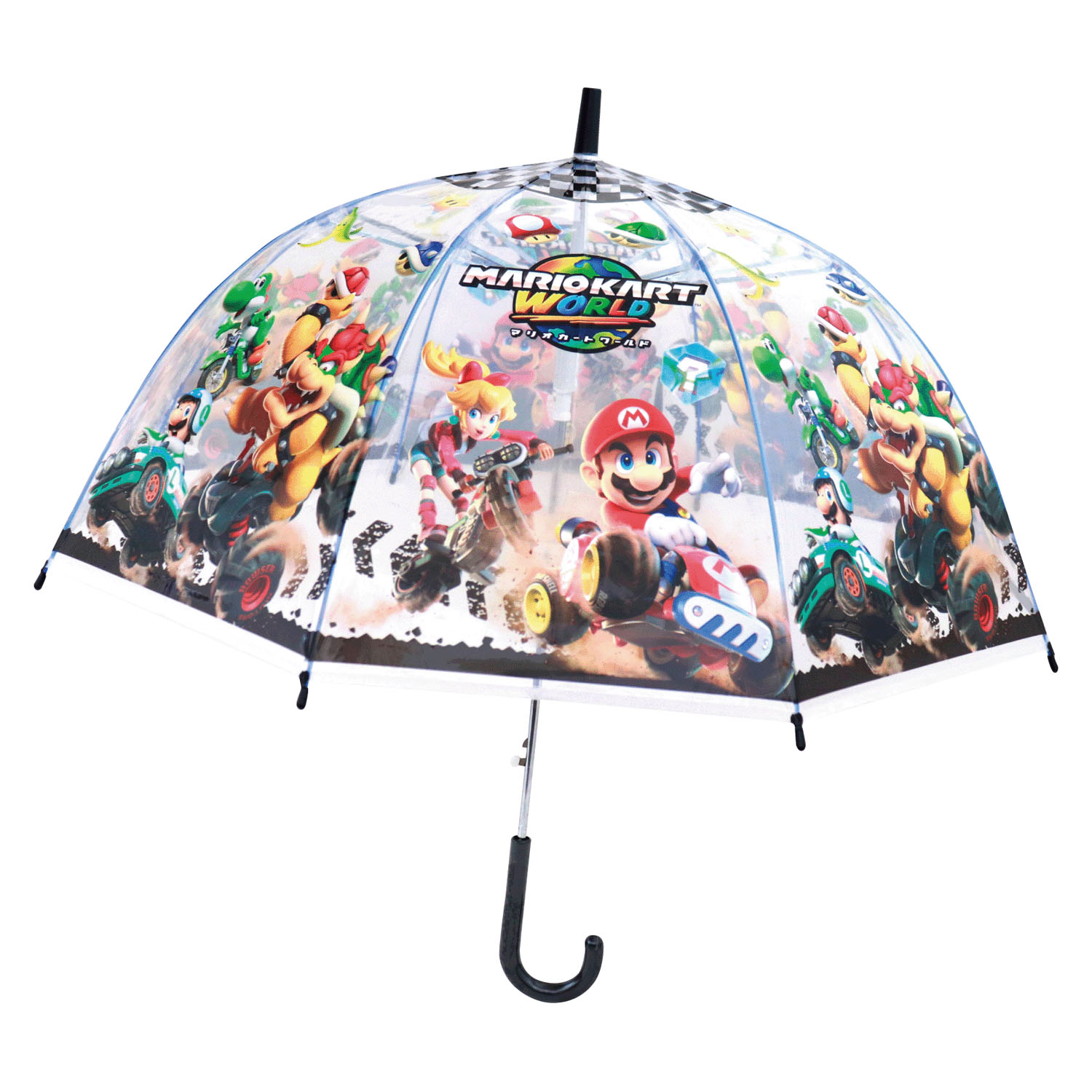 スーパーマリオ 子供ビニール傘 マリオカート