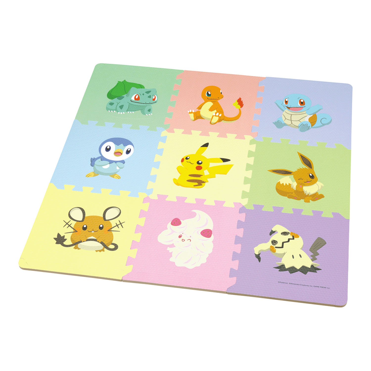 パズルマットポケットモンスターA