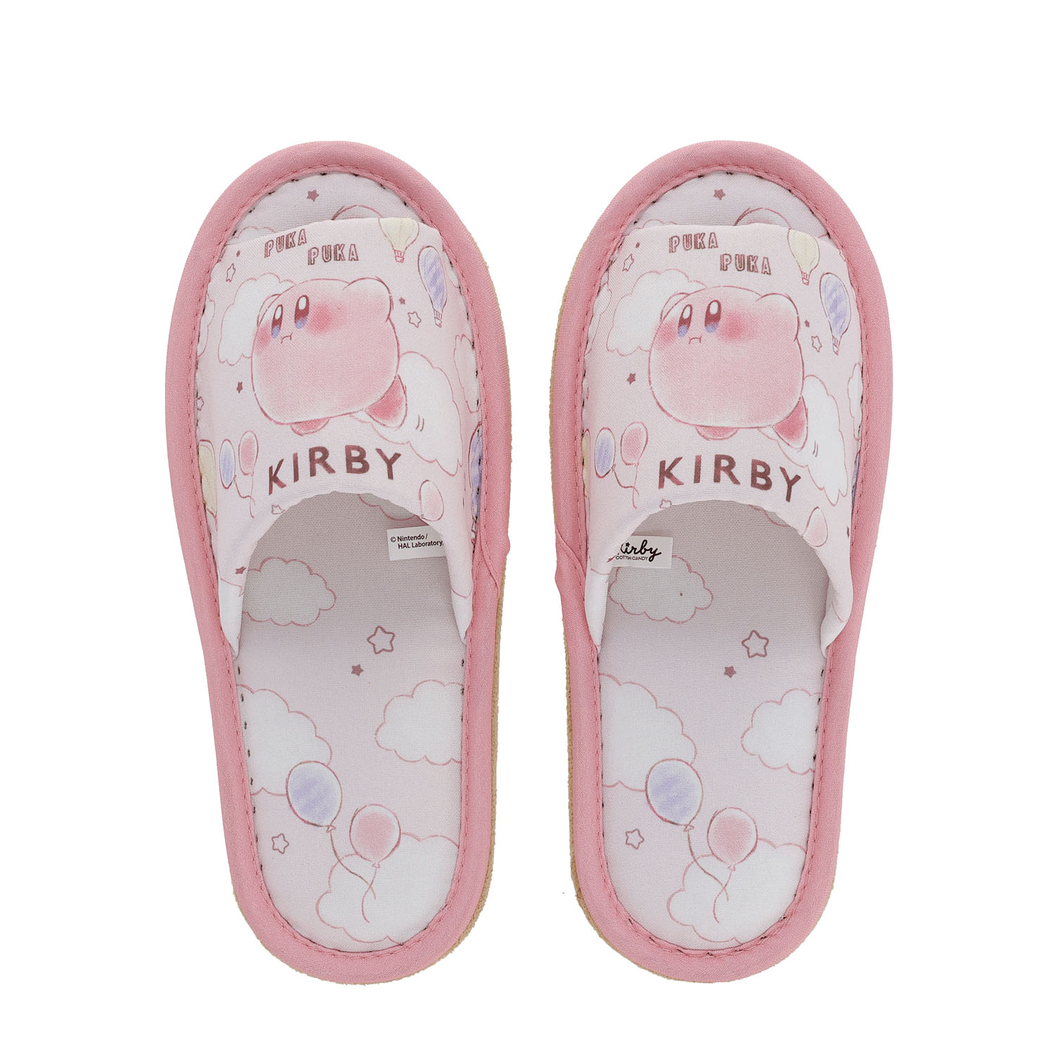 星のカービィ  「コットンキャンディスカイ」スリッパ
