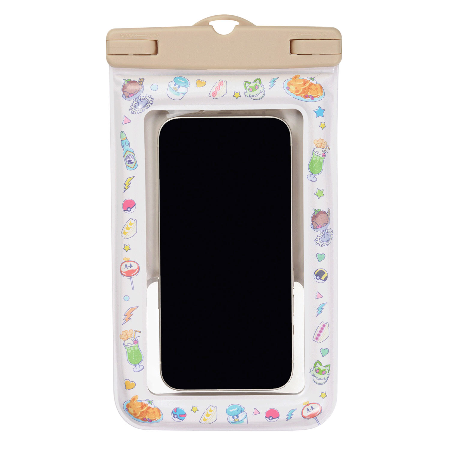 ポケットモンスター ウォータープルーフケース ピカチュウ - 画像3