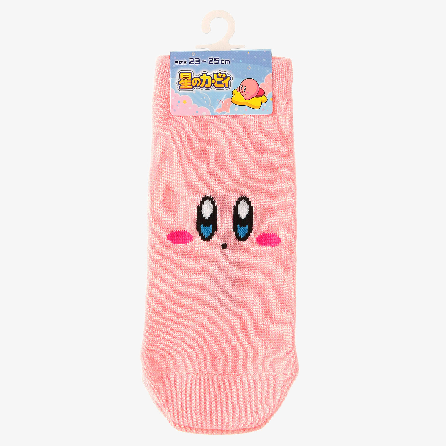 星のカービィ  フロントスニーカー丈 ソックス カービィ