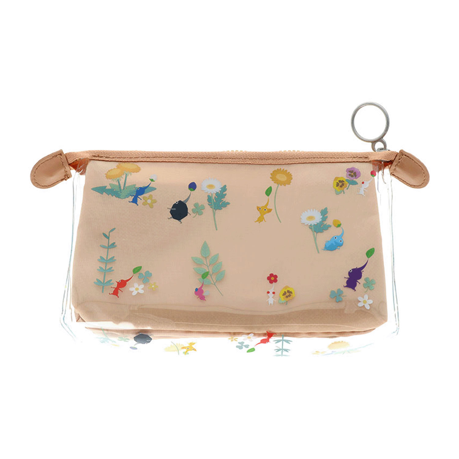 ピクミン クリアポーチ マチ mitte ベージュ - 画像2