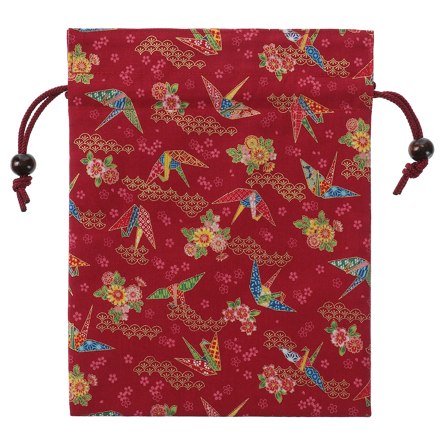 平巾着 折り鶴ちらし - 画像4