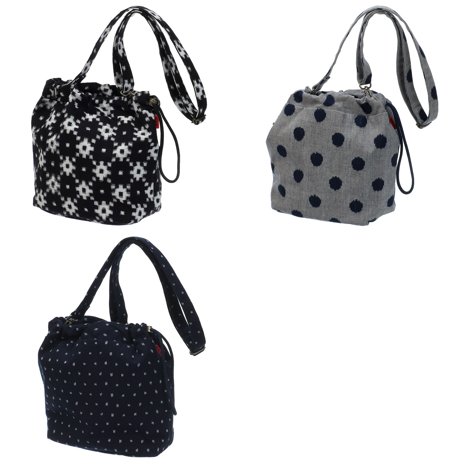 【儀右ヱ門】久留米絣 ショルダー マスト