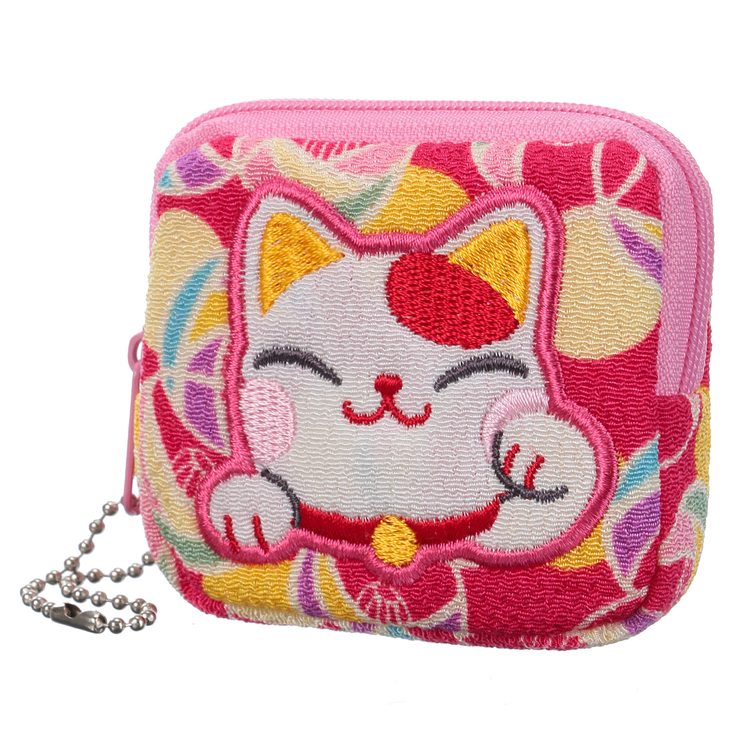 招き猫 四角コインケース - 画像2