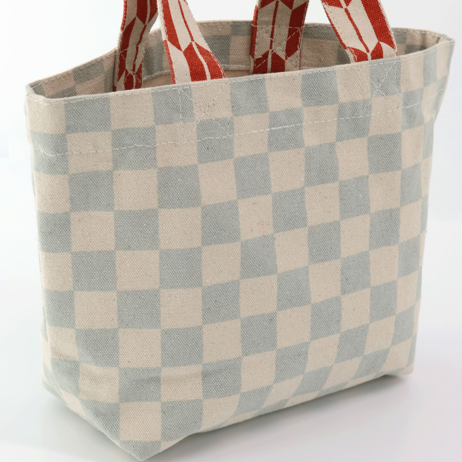 キャンバスバッグ 市松富士山 - 画像5