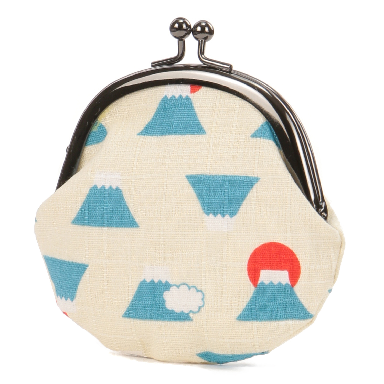 富士山柄 2・5口金小銭入れ - 画像2