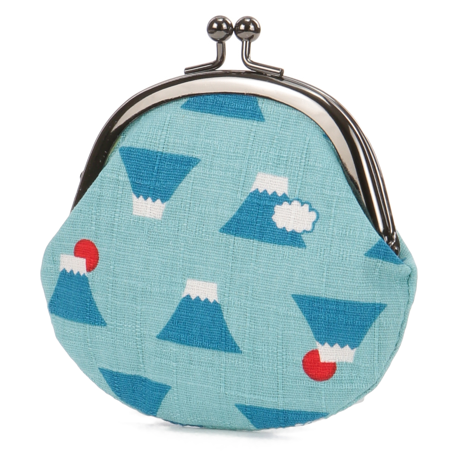 富士山柄 2・5口金小銭入れ - 画像4