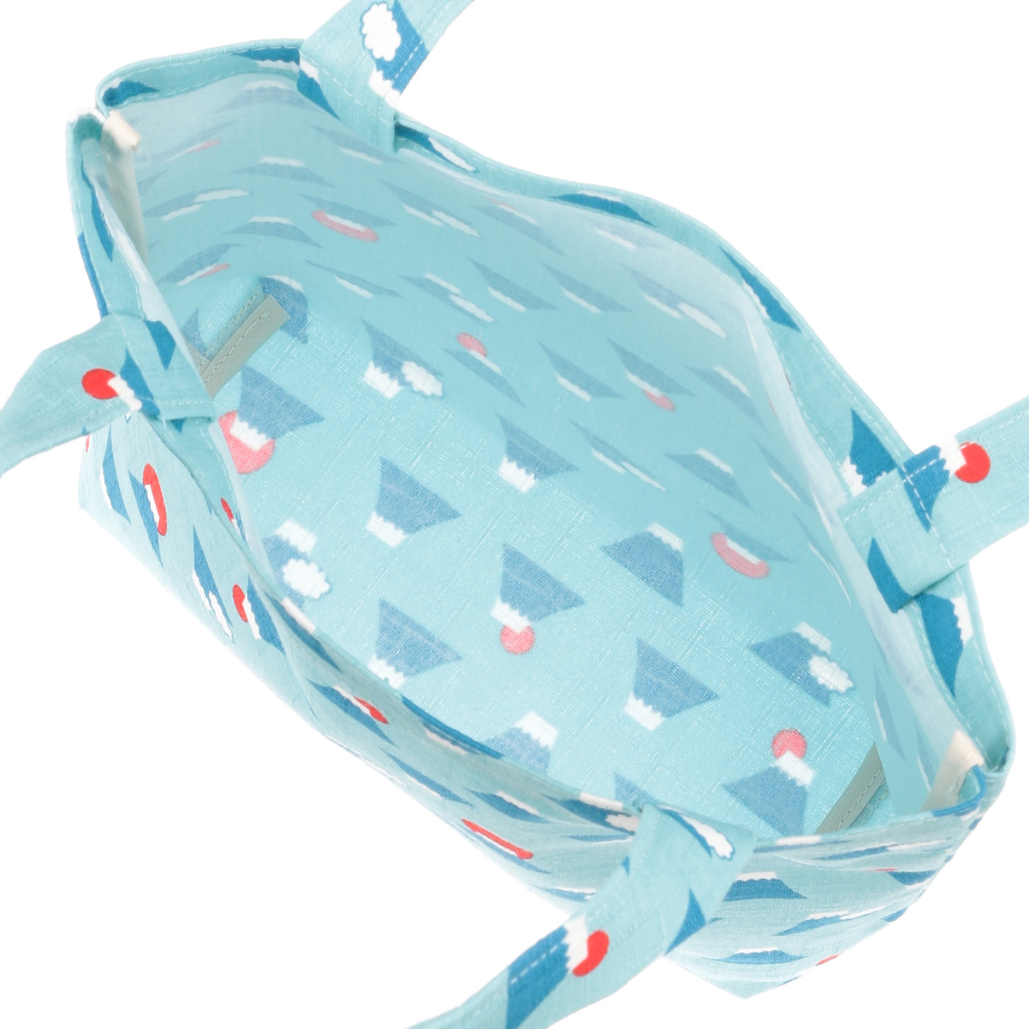 富士山柄 ちょこっとバッグ - 画像5