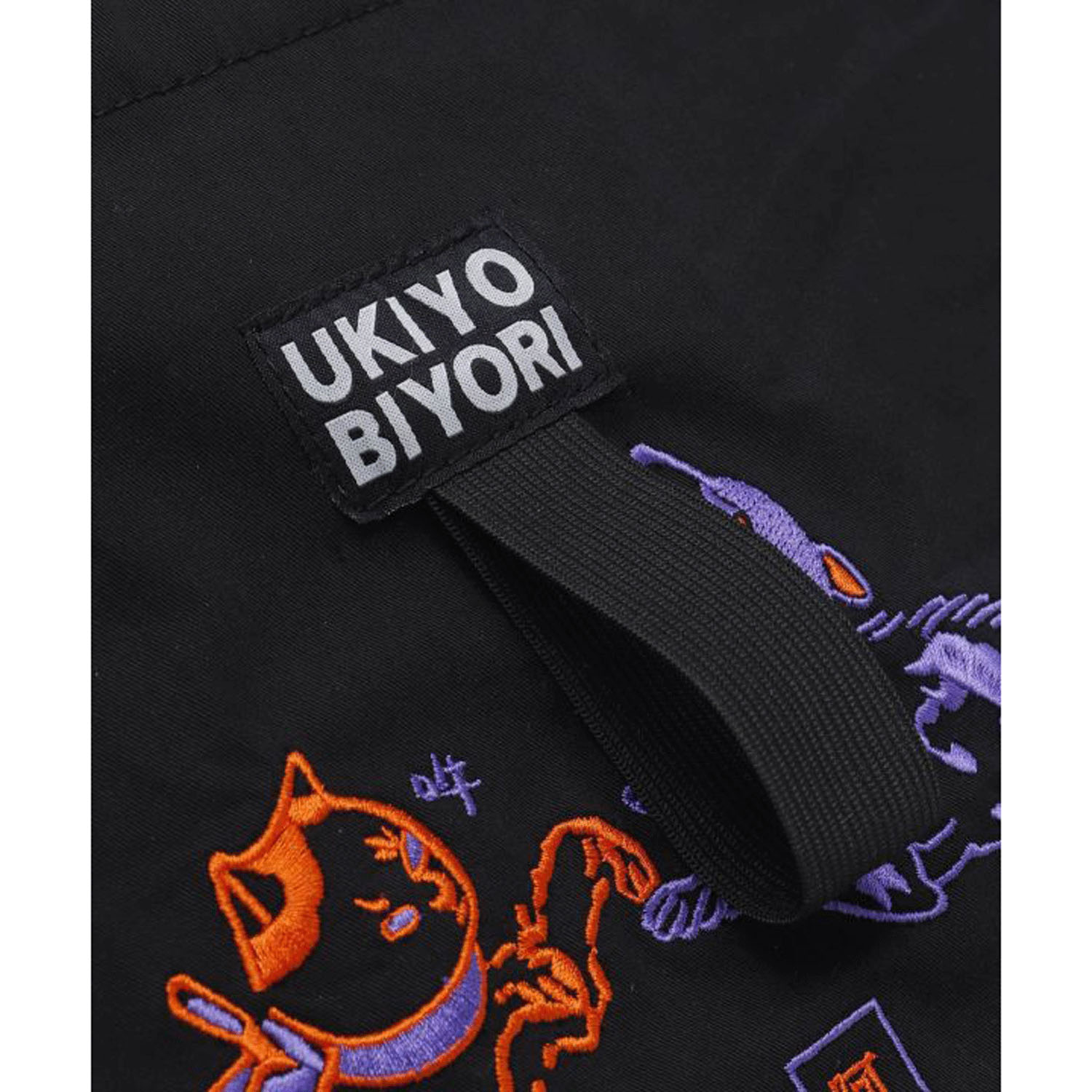 つがい刺繍トートバッグ - 画像3